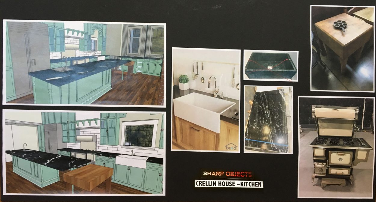 Sharp Objects | Crellin House Moodboard | HBO