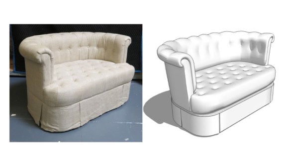 Sharp Objects | Dollhouse Furniture 3D Print Renderings | HBO