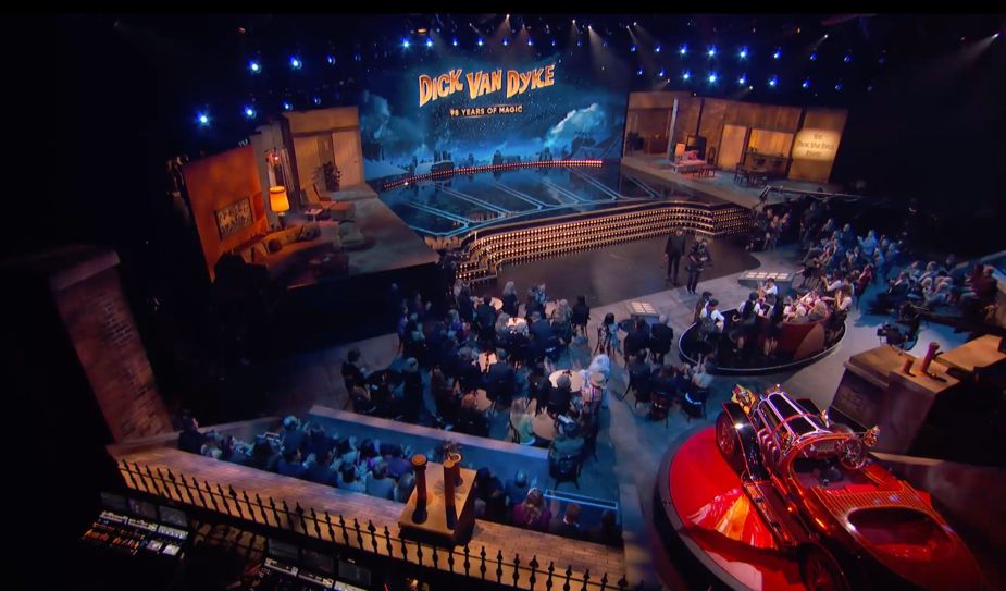 Dick Van Dyke 98 Years of Magic Wide Shot of Set