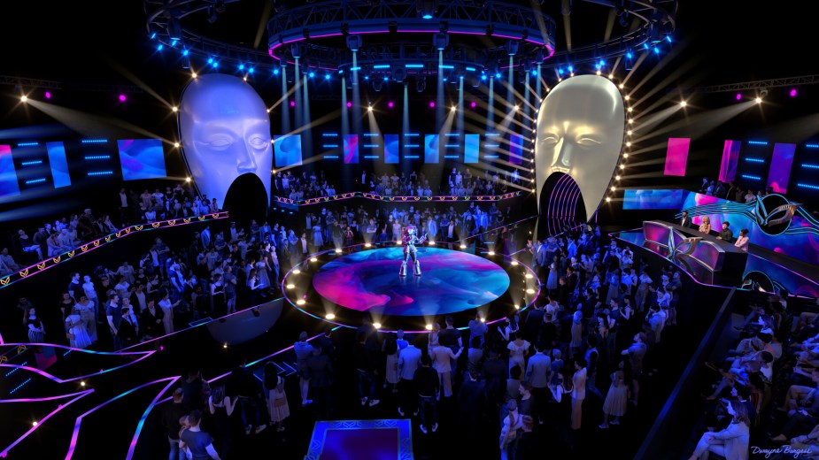 The Masked Singer Season 9 Digital Set Rendering by Dwayne Burgess