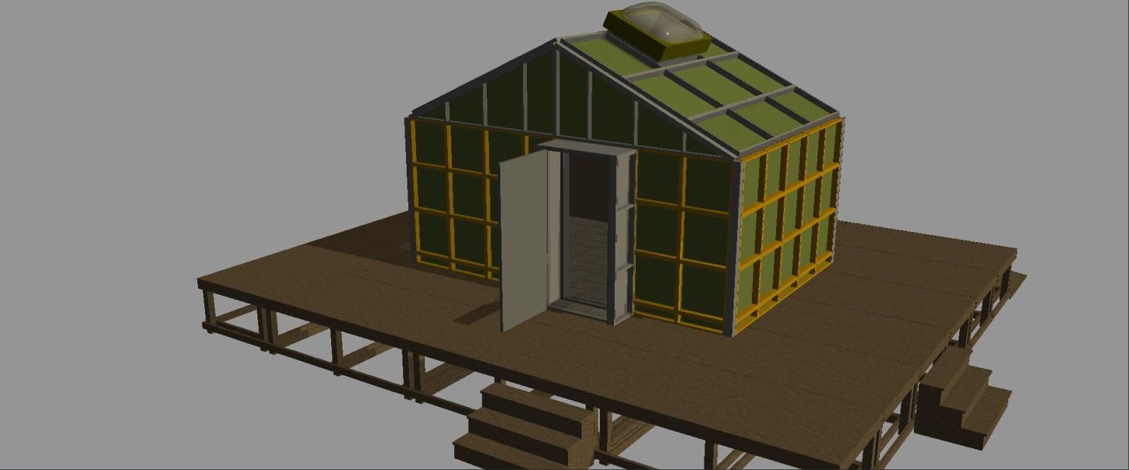 Sketchup model- exterior