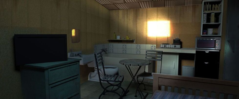 Sketchup model- interior