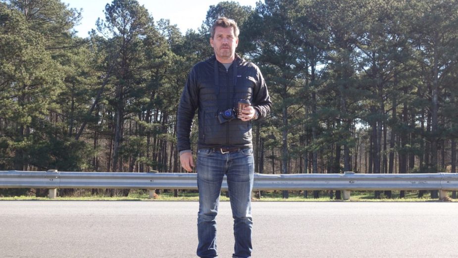 Production Designer Marcus Rowland photographed by Director Edgar Wright