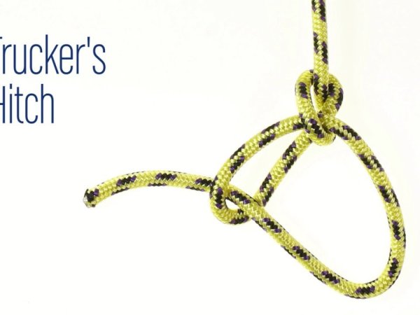 How to Tie a Knot: The Bowline Knot and the Trucker's Hitch Knot