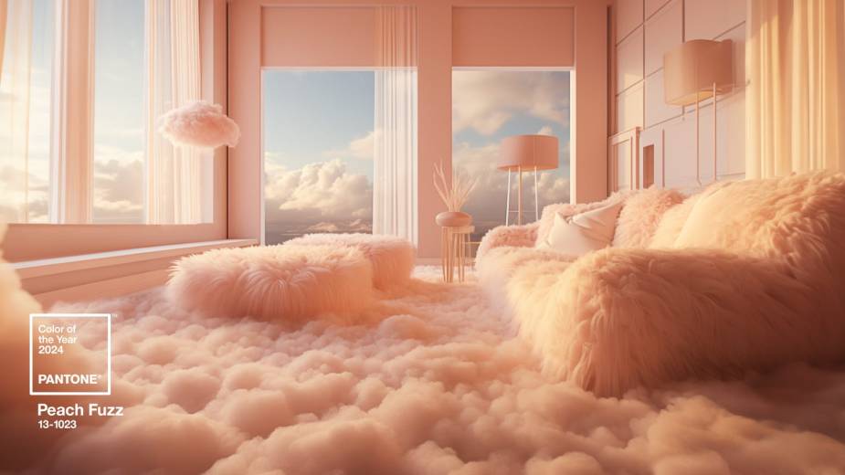 2024 Pantone Color of the Year 2024 Peach Fuzz