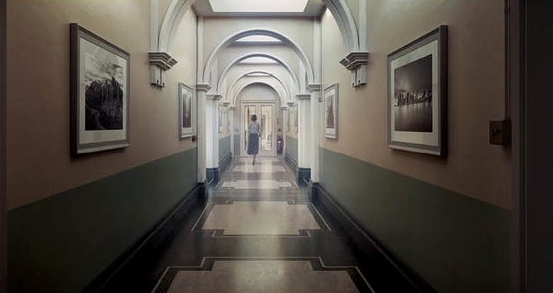 Int. Hallway Concept Rendering