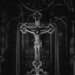 Who’s That Knocking At My Door (1967) | Martin Scorsese production design | Martin Scorsese Films | Crucifix close-up at front of church on altar