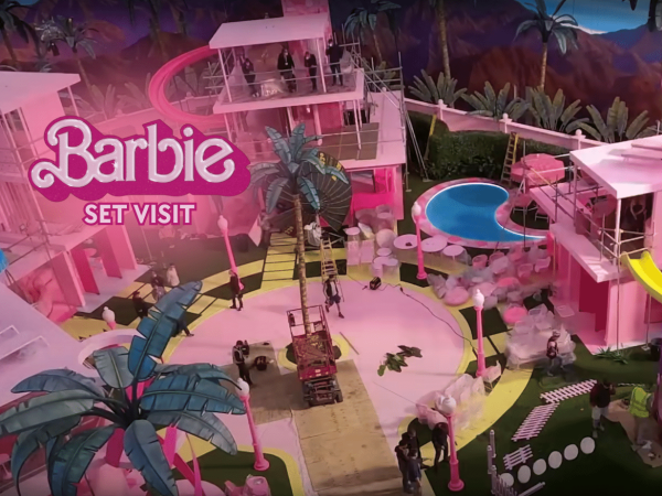 Barbie Dreamhouse Set Visit
