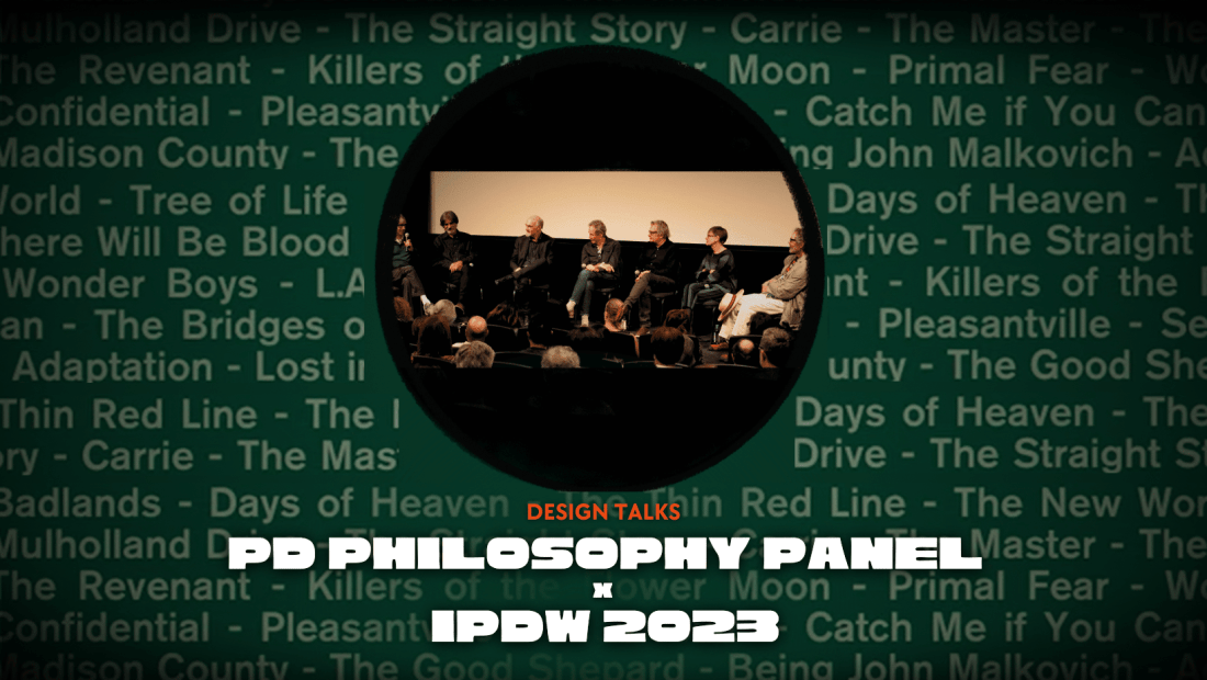 Production Design Philosophy Panel in Los Angeles at IPDW 2023