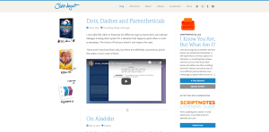 John August website