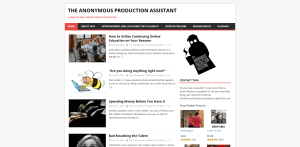 The Anonymous Production Assistant